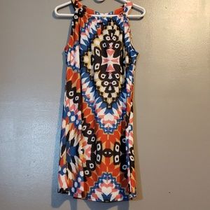 Arueh Dress sz s Aztec design